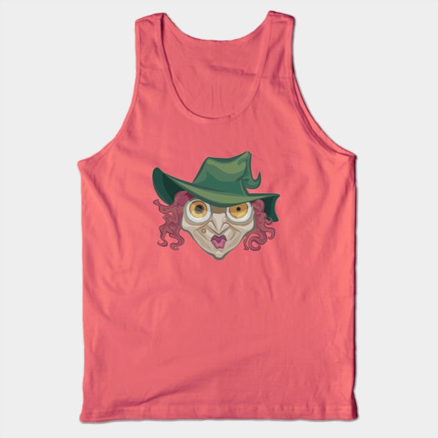 Witch Tank Top by majanation